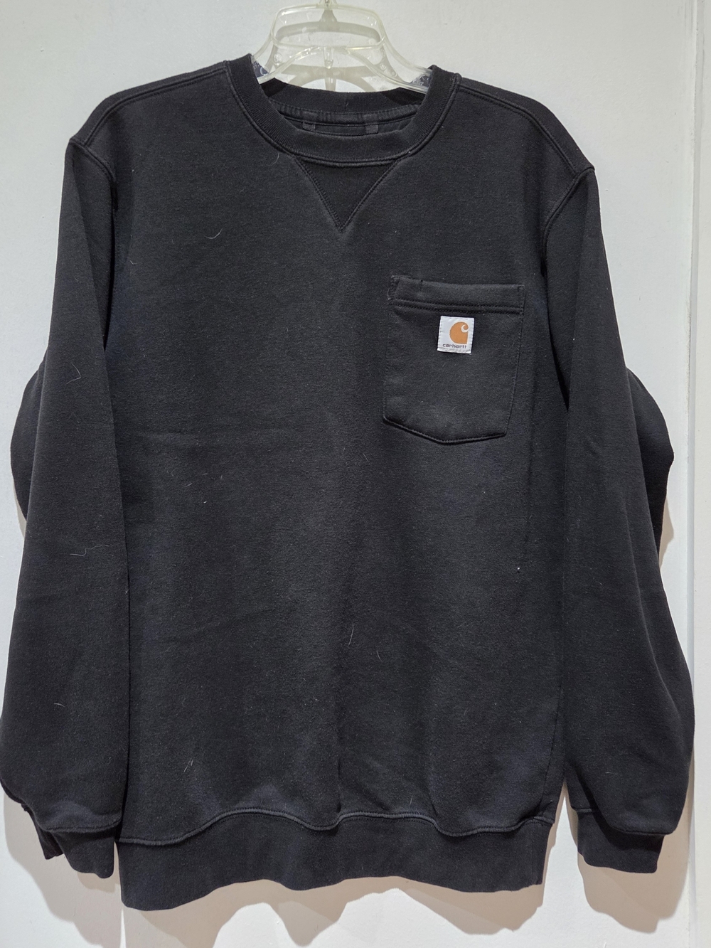 Carhartt Black Pocket Crewneck Sweatshirt